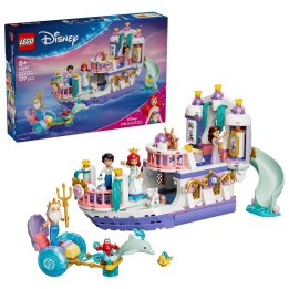 LEGO DISNEY 43299 Barca per il matrimonio reale di Ariel