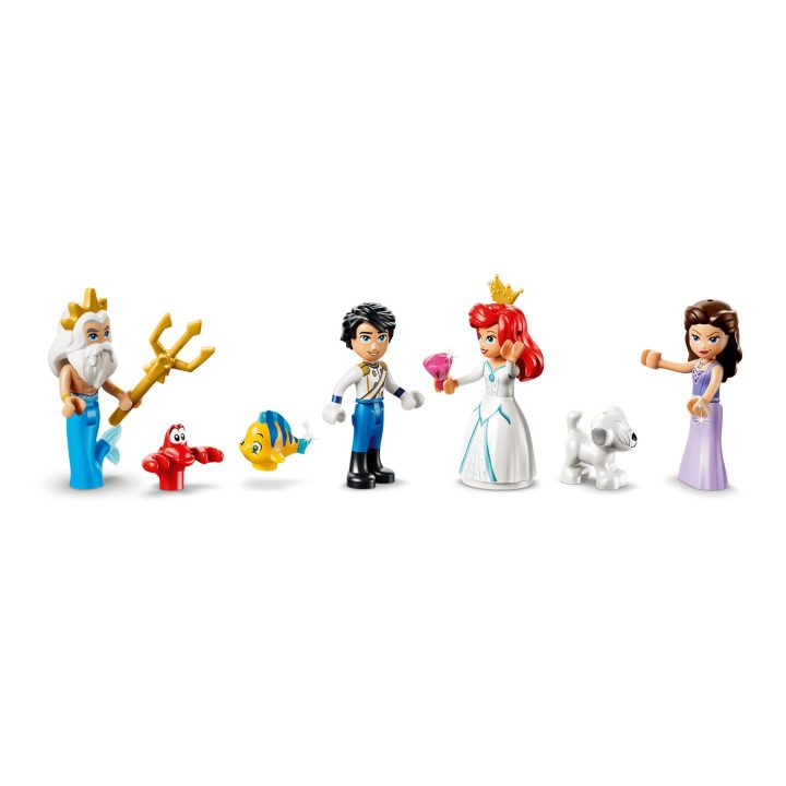 LEGO DISNEY 43299 Barca per il matrimonio reale di Ariel