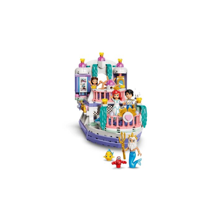 LEGO DISNEY 43299 Barca per il matrimonio reale di Ariel