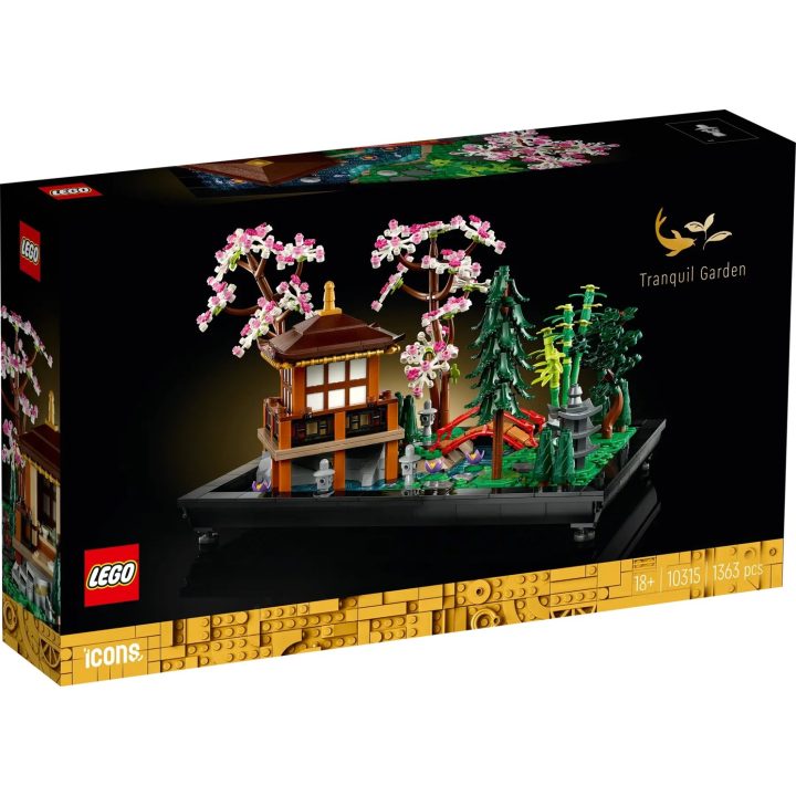LEGO ICONS 10315 GIARDINO TRANQUILLO