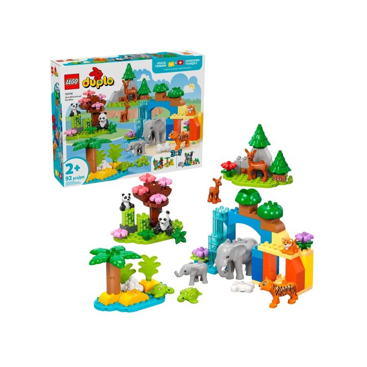 LEGO DUPLO 10446 3in1 Famiglie di Animali Selvatici