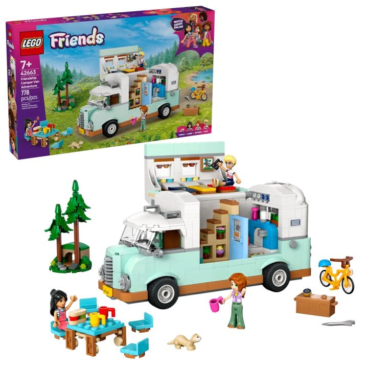 LEGO FRIENDS 42663 Avventura in Camper Van dell'Amicizia