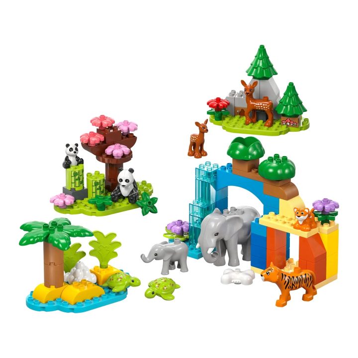 LEGO DUPLO 10446 3in1 Famiglie di Animali Selvatici