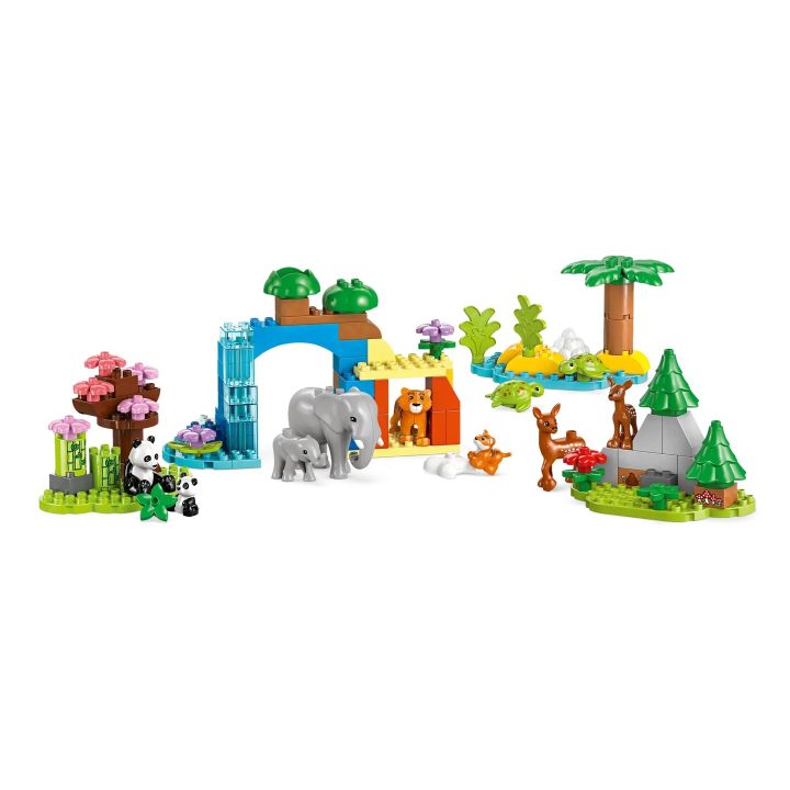 LEGO DUPLO 10446 3in1 Famiglie di Animali Selvatici