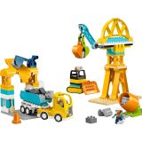 LEGO DUPLO 10476 3 in 1 Cantiere e Veicoli