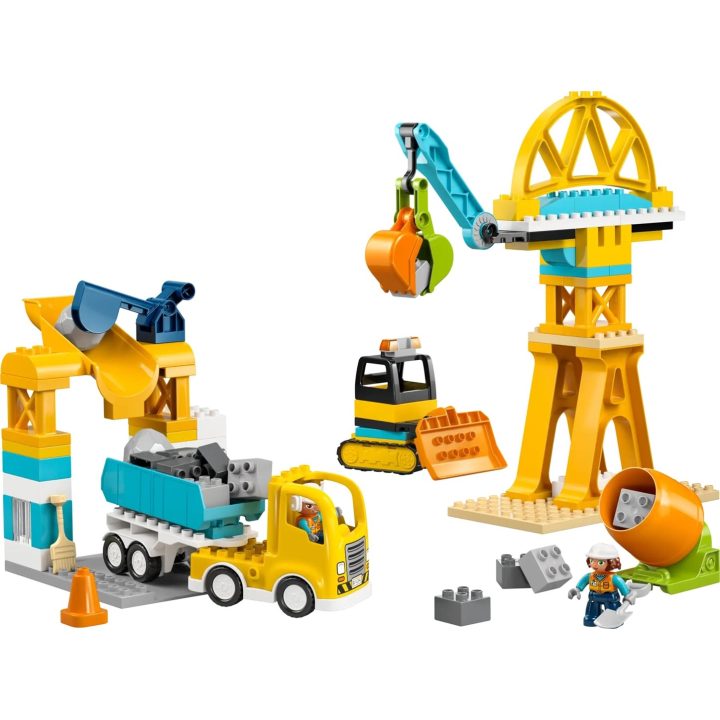 LEGO DUPLO 10476 3 in 1 Cantiere e Veicoli