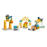 LEGO DUPLO 10476 3 in 1 Cantiere e Veicoli