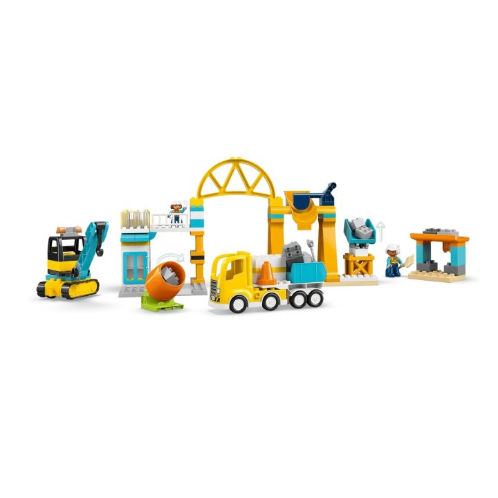LEGO DUPLO 10476 3 in 1 Cantiere e Veicoli