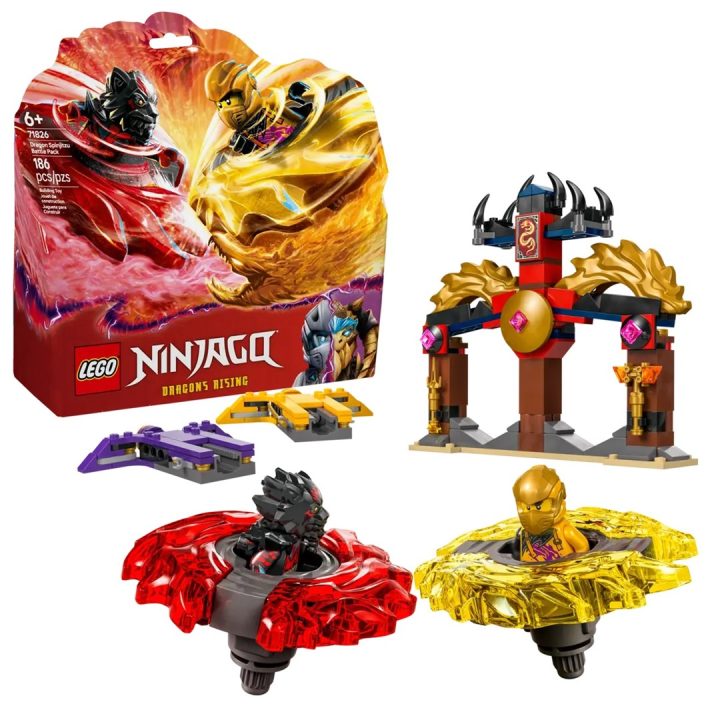 LEGO NINJAGO 71826 Confezione da Battaglia Spinjitzu Drago
