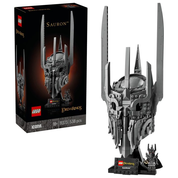 LEGO ICONS 11373 Il Signore degli anelli: l'elmo di Sauron