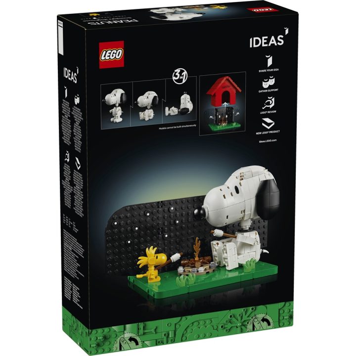 LEGO IDEAS 21368 Peanuts: la cuccia di Snoopy