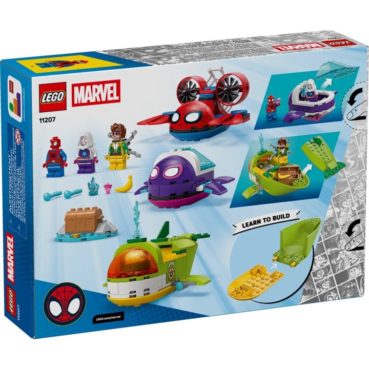 LEGO MARVEL 11207 Spidey: veicoli sottomarini