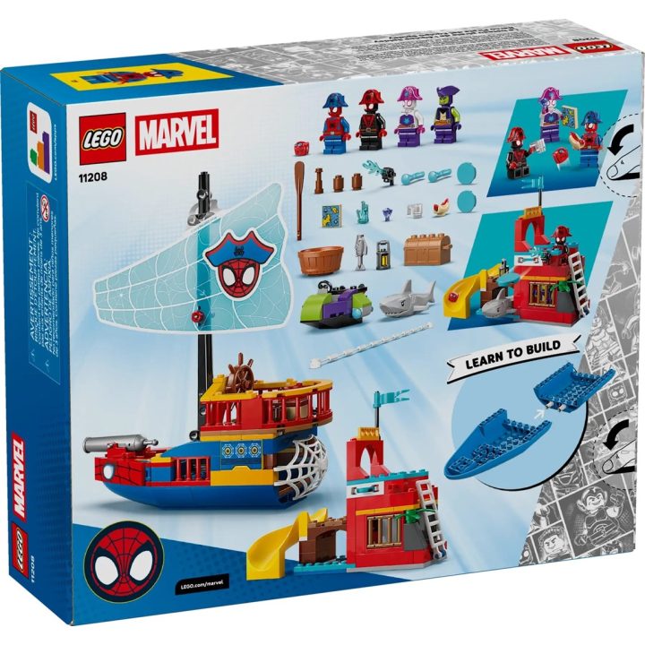 LEGO MARVEL 11208 Nave pirata del team Spidey