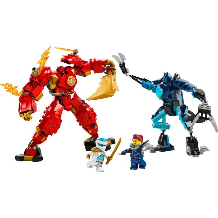LEGO NINJAGO 71808 KAI'S MECH FUOCO ELEMENTALE