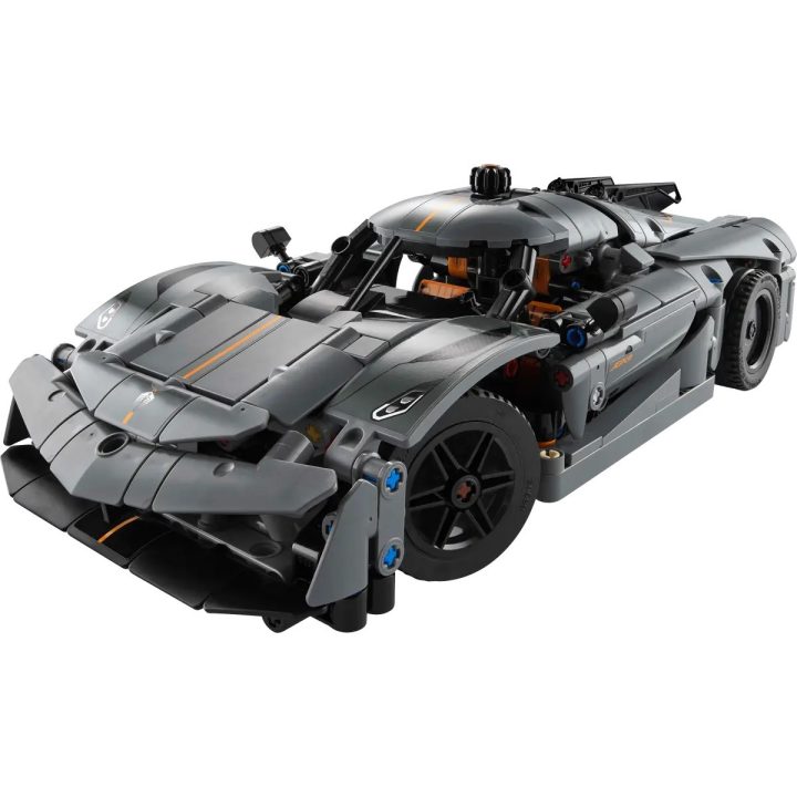 LEGO TECHNIC 42173 Koenigsegg Jesko Absolute Grigio Hypercar