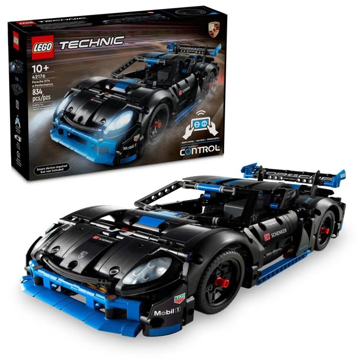 LEGO TECHNIC 42176 Porsche GT4 Auto da Corsa e-Performance