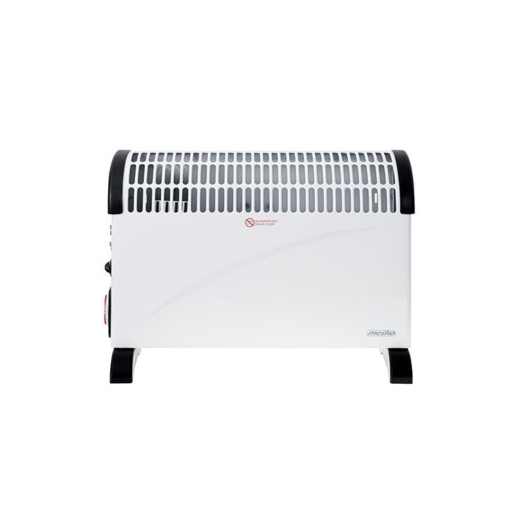 Mesko MS 7741 Riscaldatore convettore con timer e ventilatore turbo bianco