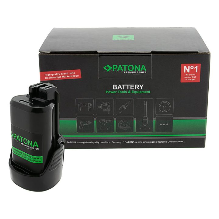PATONA Batteria Premium per Bosch BAT411 (2607336013 / 2607336014 / 2607336027) nero