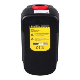 PATONA Batteria di ricambio Black & Decker 244760-00 A1718 A18 18 V 3000 mAh Ni-MH nero