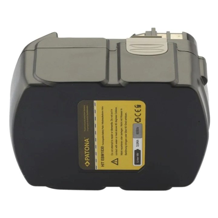 PATONA Batteria di ricambio Hitachi 18 V 3000 mAh Li-Ion nero