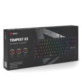 Savio Tempest x2 RGB mechanical keyboard Outemu BLUE