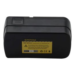 PATONA Batteria di ricambio Festool BPS12 12 V 3000 mAh Ni-MH nero