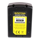 PATONA Batteria di ricambio Milwaukee M18 2696-24 48-11-1828 18 V 4000 mAh Li-Ion nero