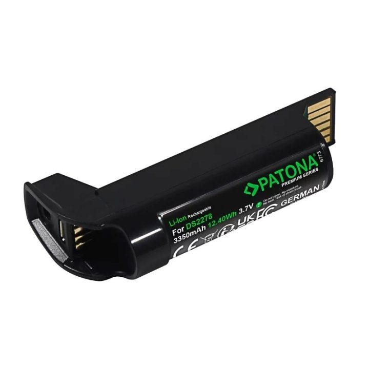 PATONA Batteria di ricambio Zebra DS2278 BT-000317-01 3.7 V 3350 mAh Li-Ion