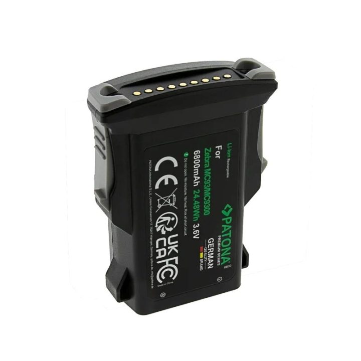 PATONA Batteria di ricambio Zebra MC93 / MC9300 / MC9450 3.6 V 6800 mAh Li-Ion