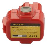 PATONA Batteria di ricambio Makita 9001 9100A 9.6 V 2500 mAh Ni-MH nero