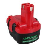 PATONA Batteria di ricambio Bosch BAT043 BAT045 12 V 3300 mAh Ni-MH