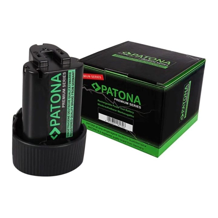 PATONA Batteria di ricambio Makita BL1013 194550-6 194551-4 10.8 V 2500 mAh Li-Ion
