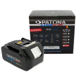PATONA Batteria di ricambio Makita BL1850 18 V 5500 mAh Li-Ion