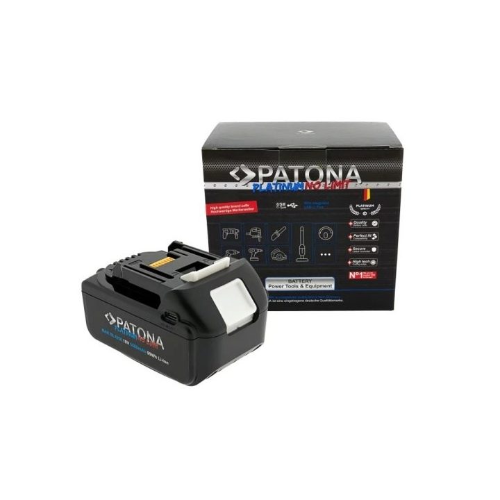 PATONA Batteria di ricambio Makita BL1850 18 V 5500 mAh Li-Ion