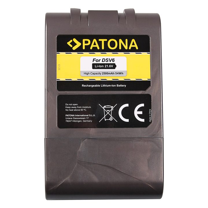 Patona batteria per Dyson V6 DC56 DC58 DC59 DC61 DC62 DC72 DC74 SV03 SV04 SV05 SV06 SV07 SV08