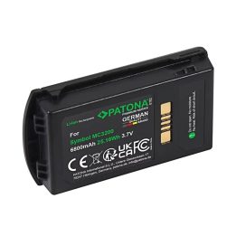PATONA Batteria di ricambio Zebra MC3200 3.7 V 6800 mAh Li-Ion