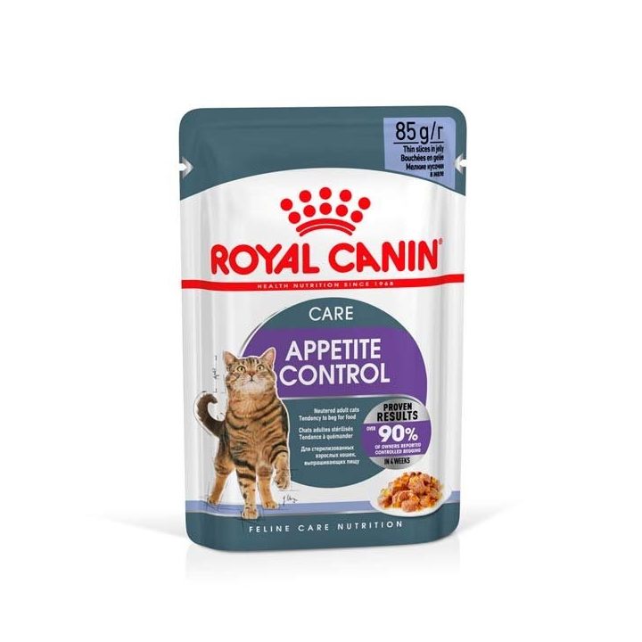 ROYAL CANIN FCN Appetite Control jelly - wet food for adult cats - 12x85g