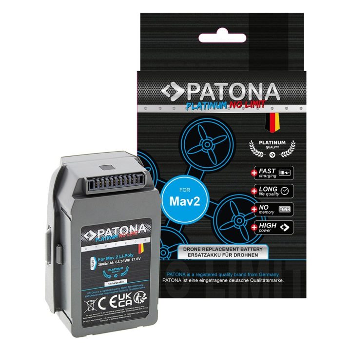Patona Platinum DJI Mavic 2 Batteria per drone