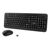 TITANUM TK108 Tastiera + mouse USB nero