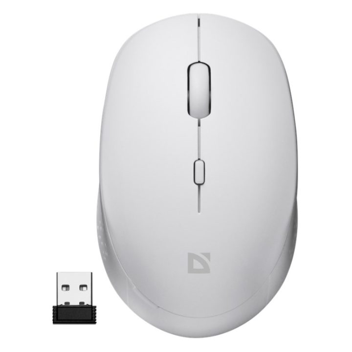 DEFENDER MOUSE AURIS MB-027 RF SILENT BIANCO 52028