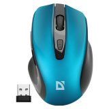 DEFENDER MOUSE WIRELESS PRIME TURCHESE 52054