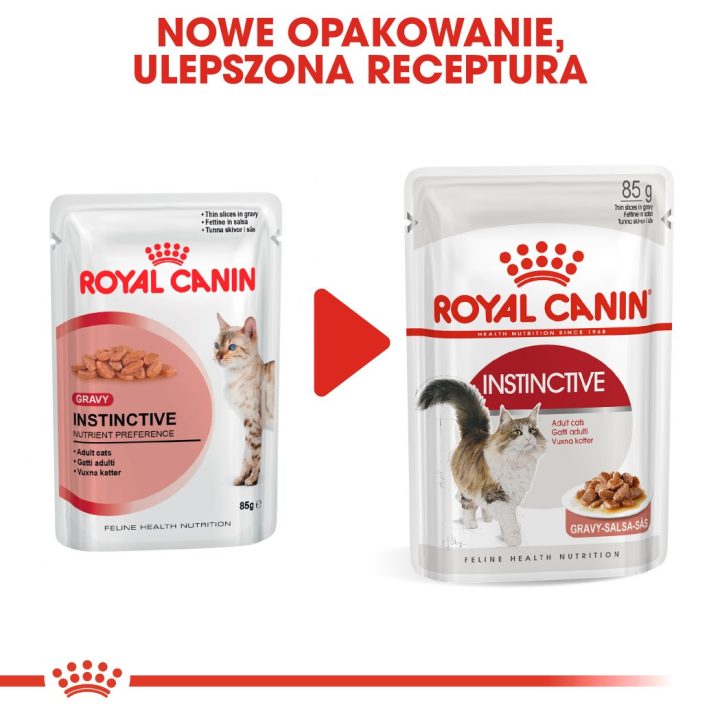 ROYAL CANIN FHN Instinctive - wet pate food for adult cats - 12x 85g