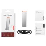 Lenovo 4XB1T88413 Unità SSD esterna 2 TB USB Type-C 3.2 Gen 2 (3.1 Gen 2) Grigia
