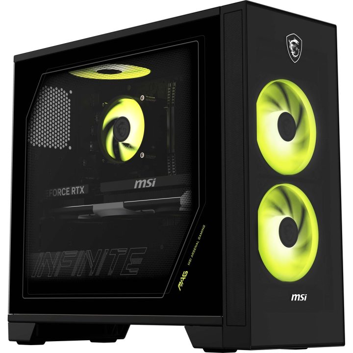 MSI MAG Infinite S AI 2NVL5-016EU Intel Core Ultra 5 225F 16 GB DDR5-SDRAM 512 GB SSD NVIDIA GeForce RTX 5060 Desktop Windows 11