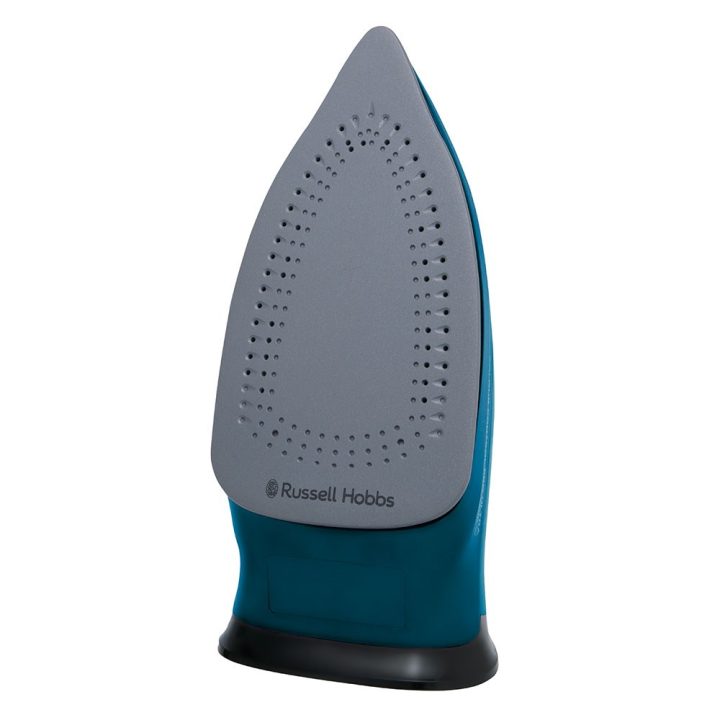 Ferro da stiro Russell Hobbs 27280-56 ferro a vapore piastra ceramica 2400 W nero blu
