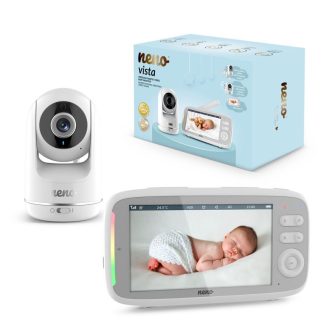 Neno Vista – baby monitor video rotante con ricevitore wireless