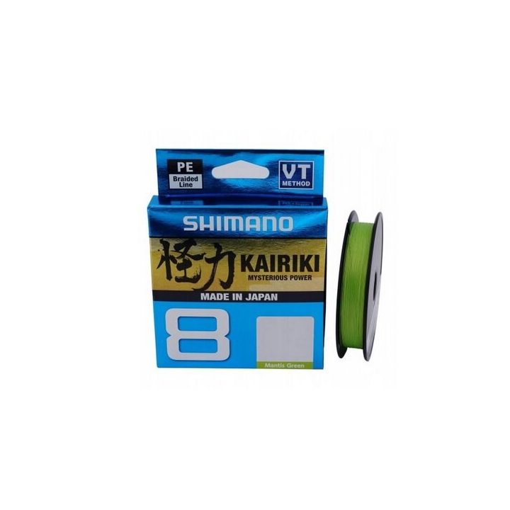Braid Shimano Kairiki 8 0 060mm 150m 5 3kg M. Green