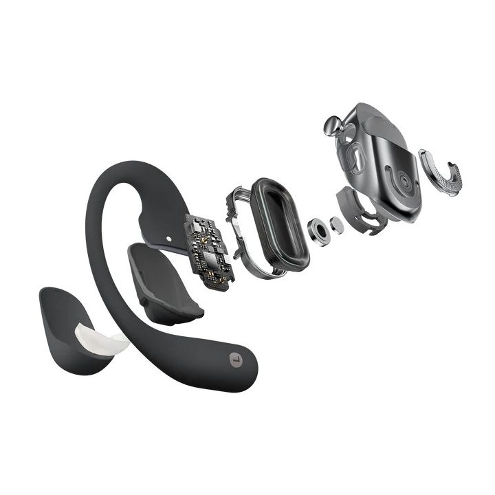 SHOKZ OpenFit 2+ Headphones Wireless Ear-hook In-ear Calls/Music Bluetooth Black