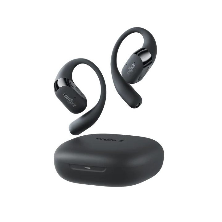 SHOKZ OpenFit 2+ Headphones Wireless Ear-hook In-ear Calls/Music Bluetooth Black