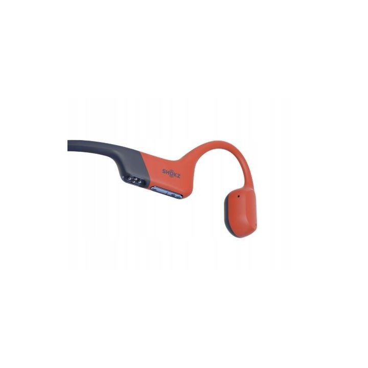 Shokz OpenSwim Pro Red wireless bone conduction headphones